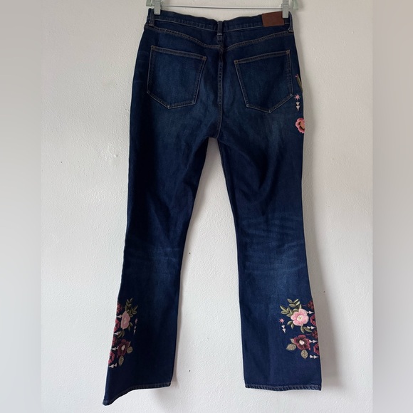 Johnny Was Jesse Floral Cactus Southwest Geometric Embroidered Bootcut Jeans 30 - Picture 7 of 16